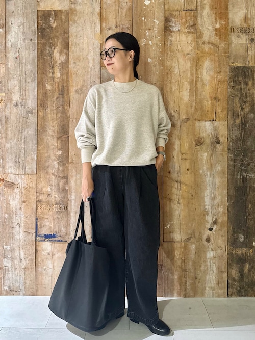 フェードデニムイージーパンツ（デニムパンツ）｜かぐれ（カグレ