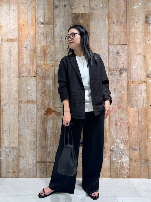 リネンレーヨンテーラードジャケット（その他アウター）｜かぐれ