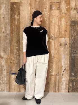 クボさん（レディース・161cm）の冬コーディネート