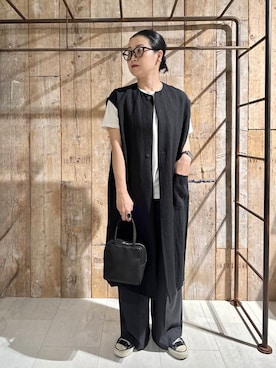 かぐれ（カグレ）の「リネンレーヨンテントコート（その他