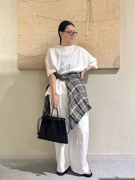 クボさん(レディース・161cm)の夏コーディネート