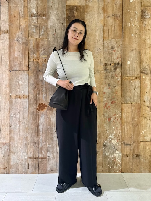 かぐれ パンツ コットンリネンラップパンツ レディース : ZOZOTOWN