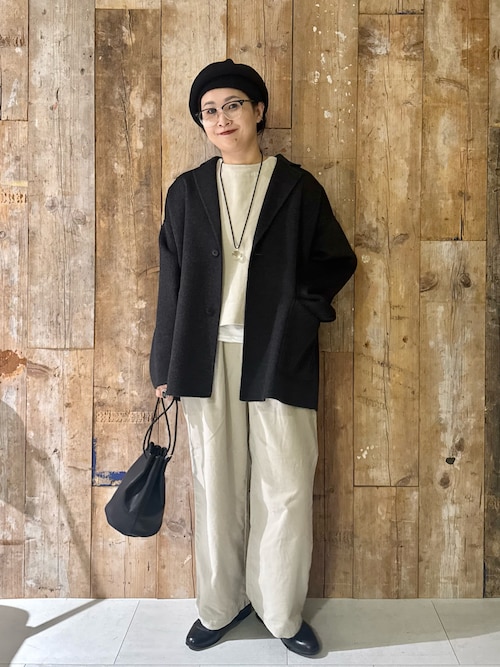 ウールテーラードショートコート（その他アウター）｜かぐれ