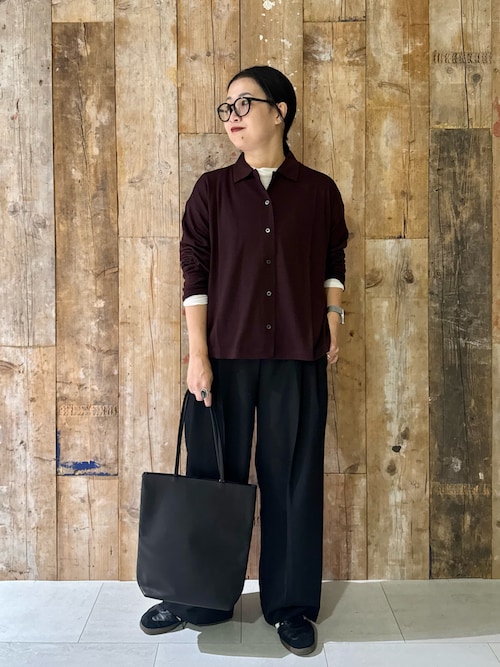 かぐれkagure長袖カットソー ハイツイストコットン長袖Tシャツ（T