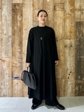 「アイテム（雑貨/ホビー）」を使った、クボさん（レディース・161cm）の秋コーディネート