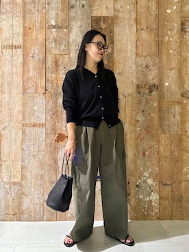 「骨格ナチュラル」｜クボさん（レディース・161cm）の夏コーディネート