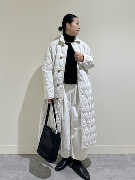 「TICCA（ティッカ）のアイテム」を使った、クボさん（レディース・161cm）の秋コーディネート