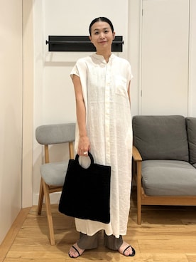 「かぐれ」｜クボさん（レディース・161cm）の夏コーディネート