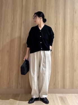 「mormyrus（モルミルス）のアイテム」を使った、クボさん（レディース・161cm）の冬コーディネート