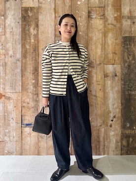 「着回しコーデ」｜クボさん（レディース・161cm）の冬コーディネート