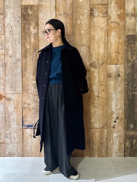 「アイテム（雑貨/ホビー）」を使った、クボさん（レディース・161cm）の冬コーディネート