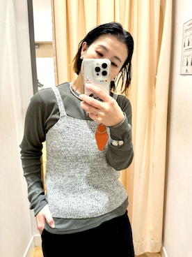 クボさん（レディース・160cm）の春コーディネート