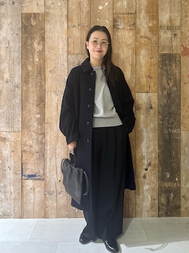 「アイテム（雑貨/ホビー）」を使った、クボさん（レディース・161cm）の冬コーディネート