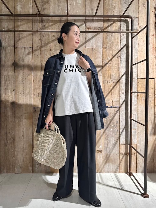 デニムワークシャツ（シャツ/ブラウス）｜かぐれ（カグレ）の