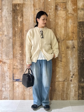 クボさん（骨格ナチュラル・レディース・161cm）の秋コーディネート