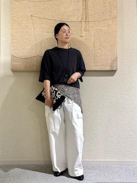 クボさん(レディース・161cm)の夏コーディネート