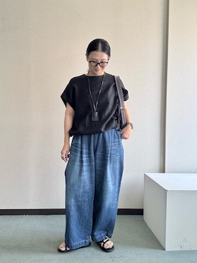 「暑い」｜クボさん（レディース・161cm）の夏コーディネート