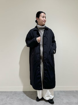 「TICCA（ティッカ）のアイテム」を使った、クボさん（レディース・161cm）の秋コーディネート