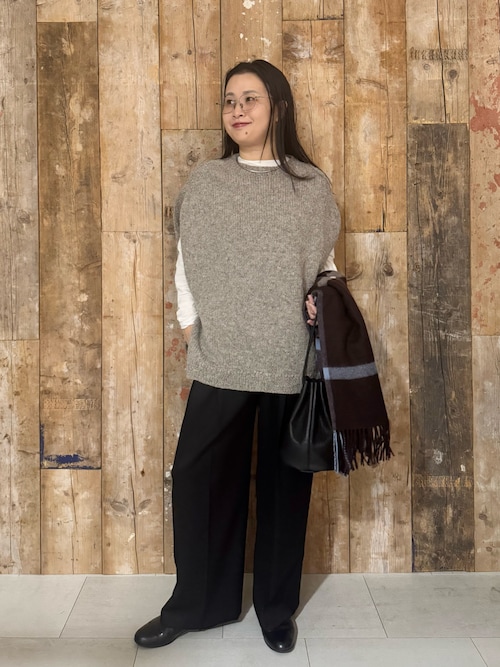 ペルーワイドニットベスト（ニット/セーター）｜かぐれ（カグレ）の