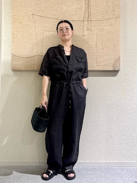 「かぐれ（カグレ）のアイテム」を使った、クボさん（レディース・161cm）の夏コーディネート