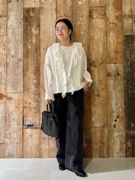 クボさん（レディース・161cm）の冬コーディネート