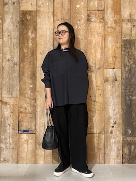 クボさん(レディース・161cm)の冬コーディネート