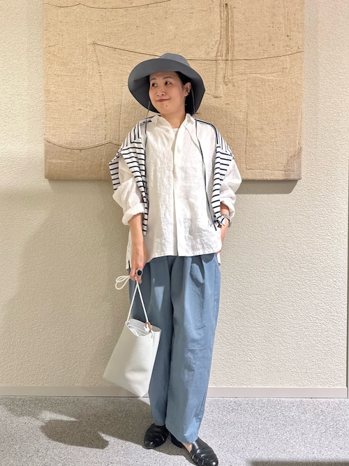 クロップドボーダーカットソー（Tシャツ/カットソー）｜かぐれ（カグレ