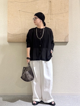 クボさん（レディース・161cm）の夏コーディネート