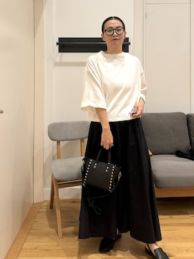 「かぐれ」｜クボさん（レディース・161cm）の夏コーディネート