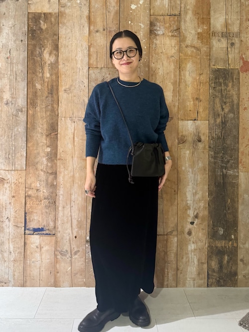 レーヨンシルクベルベットスカート（スカート）｜かぐれ（カグレ）の