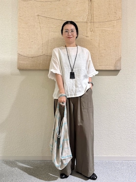 クボさん(レディース・161cm)の夏コーディネート