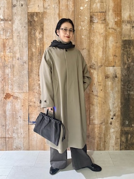 「アイテム（雑貨/ホビー）」を使った、クボさん（レディース・161cm）の秋コーディネート