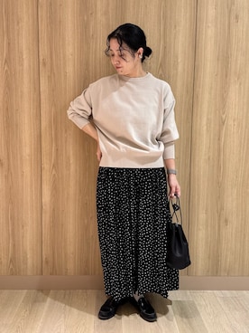 「mormyrus（モルミルス）のアイテム」を使った、クボさん（レディース・161cm）の冬コーディネート