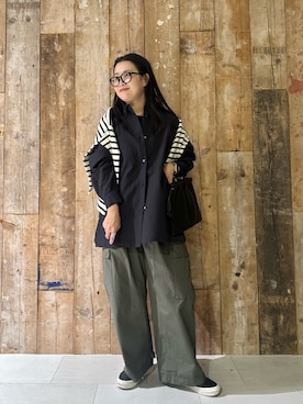 クボさん(レディース・161cm)の冬コーディネート