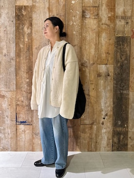 クボさん（骨格ナチュラル・レディース・161cm）の秋コーディネート