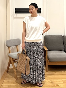 クボさん（レディース・161cm）の夏コーディネート