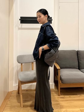 「かぐれ」｜クボさん（レディース・161cm）の夏コーディネート