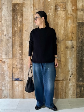 クボさん（骨格ナチュラル・レディース・161cm）の秋コーディネート