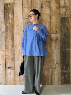 「アイテム（その他雑貨）」を使った、クボさん（レディース・161cm）の冬コーディネート