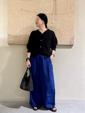 「かぐれ（カグレ）のアイテム」を使った、クボさん（レディース・161cm）の夏コーディネート