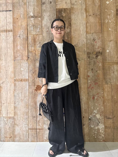 かぐれ パンツ リネンイージーパンツ レディース : ZOZOTOWN
