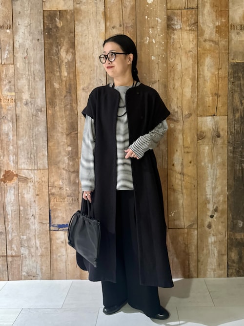 セール】『一部WEB限定カラー』ウールミルドジレワンピース