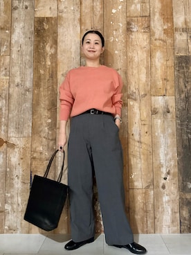 クボさん（レディース・161cm）の冬コーディネート