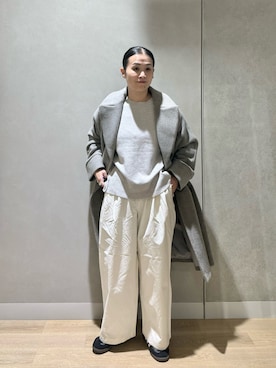 「TICCA（ティッカ）のアイテム」を使った、クボさん（レディース・161cm）の秋コーディネート