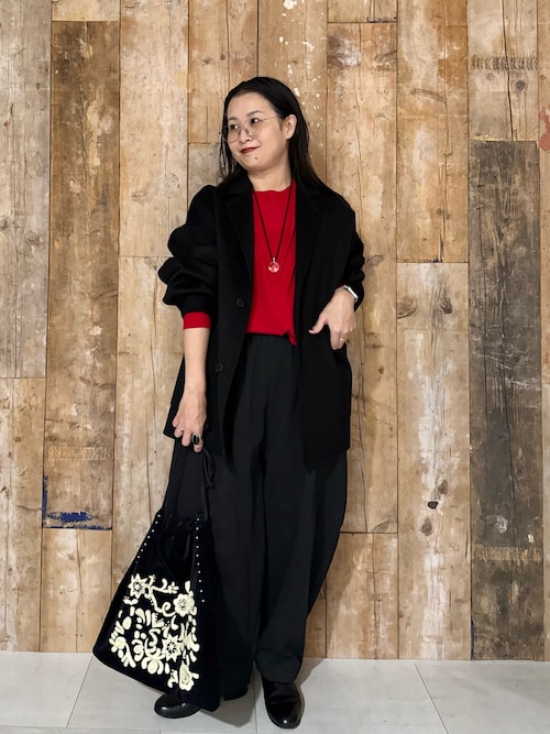 ウォッシャブルシルクワイドニット（ニット/セーター）｜かぐれ