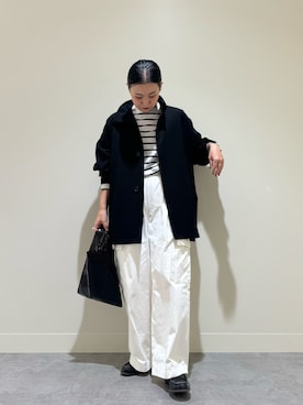 「かぐれ（カグレ）のアイテム（その他アウター）」を使った、クボさん（レディース・161cm）の秋コーディネート