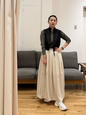 クボさん（レディース・161cm）の春コーディネート