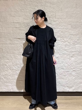 「かぐれ」｜クボさん（レディース・161cm）の冬コーディネート