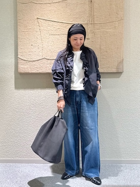 「かぐれ（カグレ）のアイテム」を使った、クボさん（レディース・161cm）の夏コーディネート