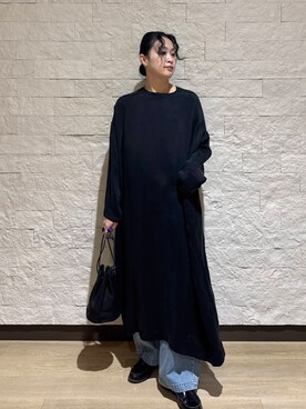 「かぐれ」｜クボさん（レディース・161cm）の冬コーディネート